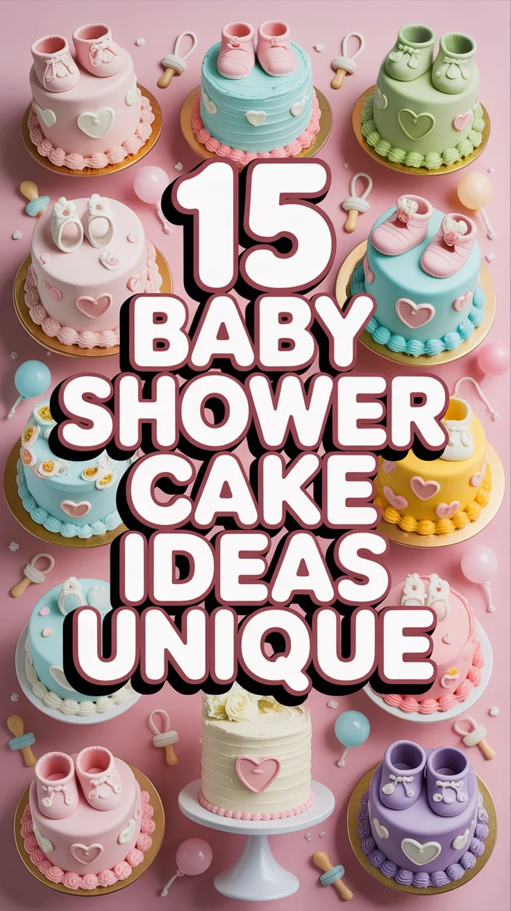 👶 15 Baby Shower Cake Ideas Unique