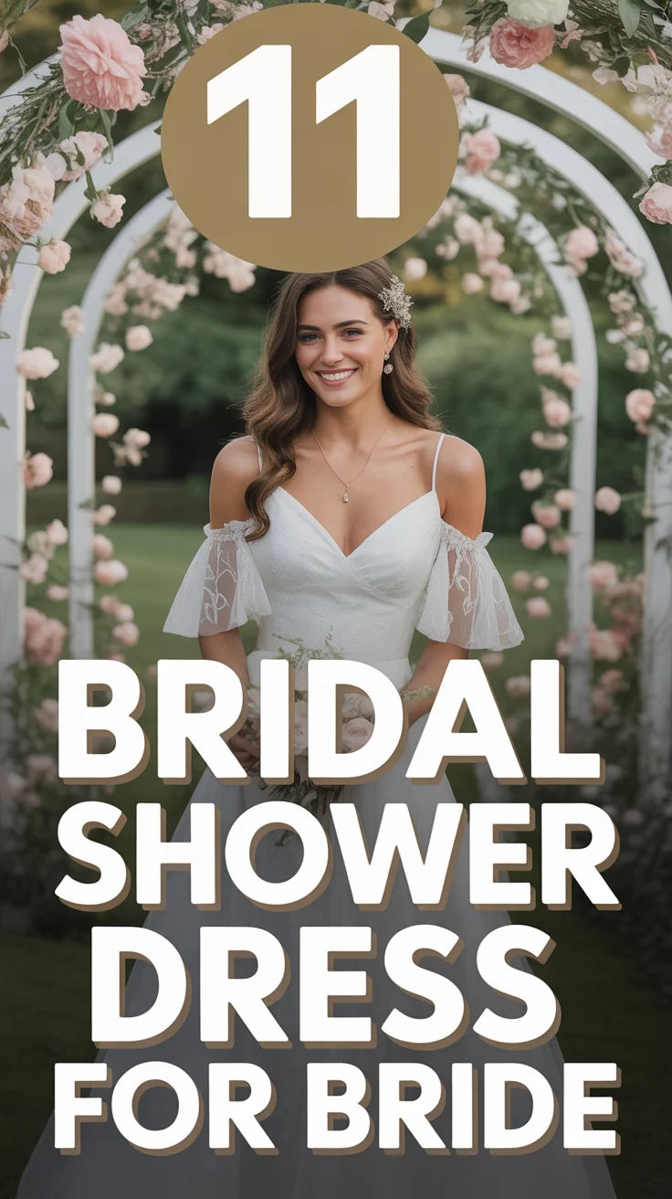 🥂 11 Bridal Shower Dress For Bride
