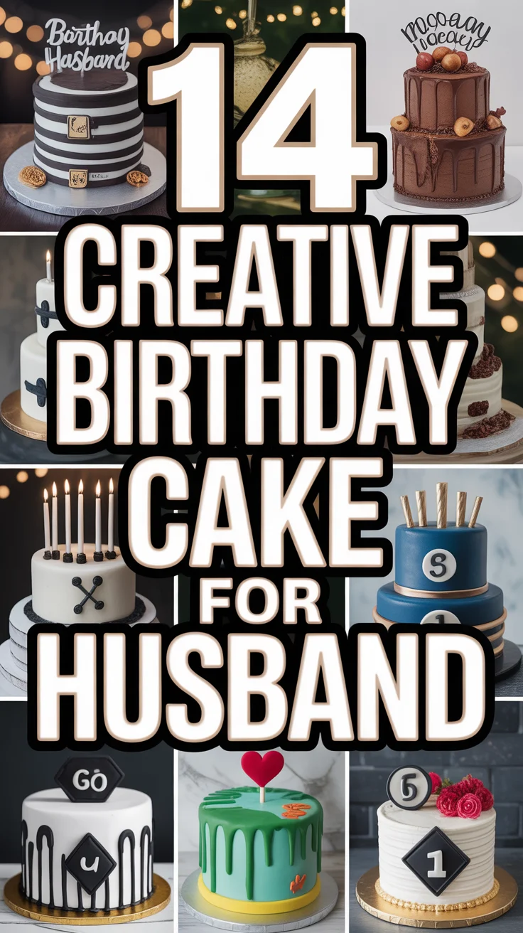 🎂 14 Creative Birthday Cake For Husband