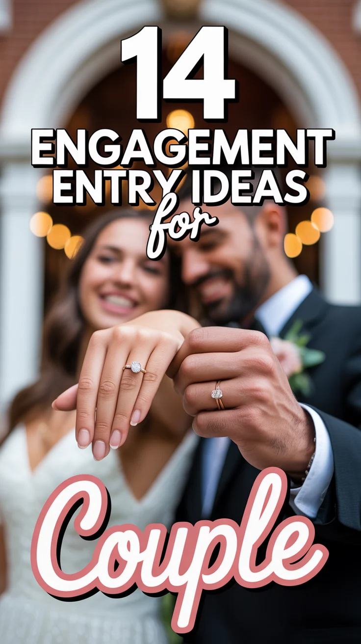 💍 14 Engagement Entry Ideas For Couple