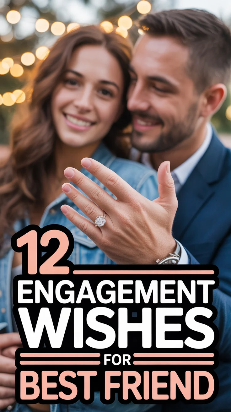 💍 12 Engagement Wishes For Best Friend