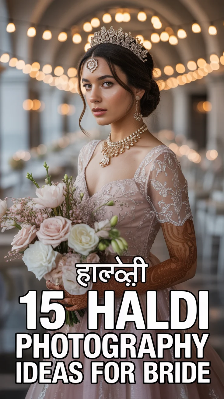 हल्दी 15 Haldi Photography Ideas For Bride