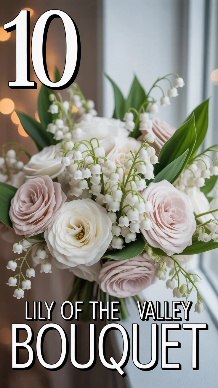 🌿 10 Lily Of The Valley Bouquet
