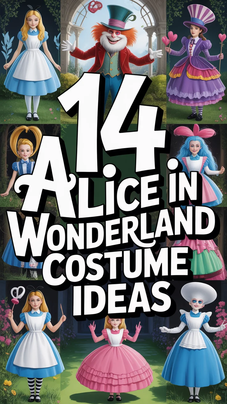 🎩 14 Alice In Wonderland Costume Ideas