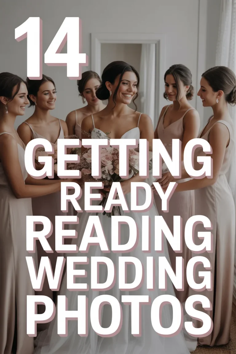 📸 14 Getting Ready Wedding Photos