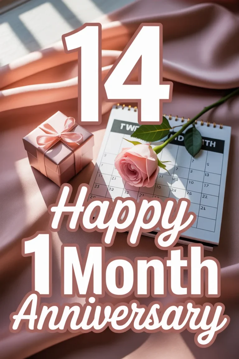 💖 14 Happy 1 Month Anniversary
