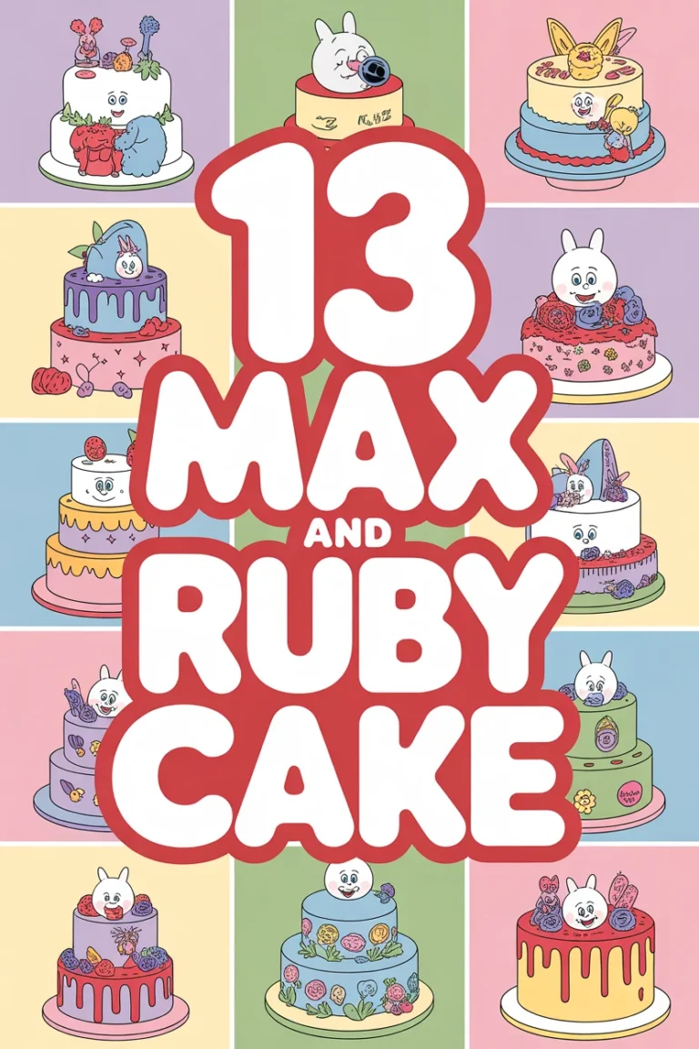 🐰 13 Max And Ruby Cake