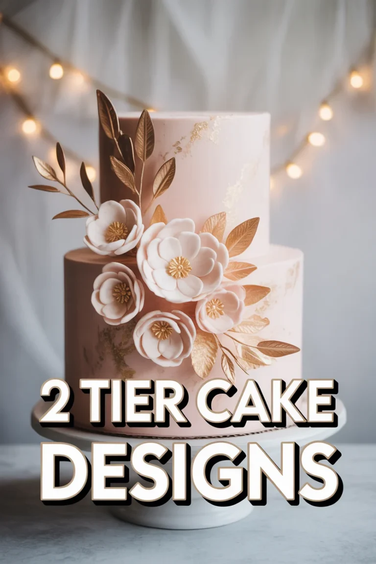 🎂 2 Tier Cake Designs