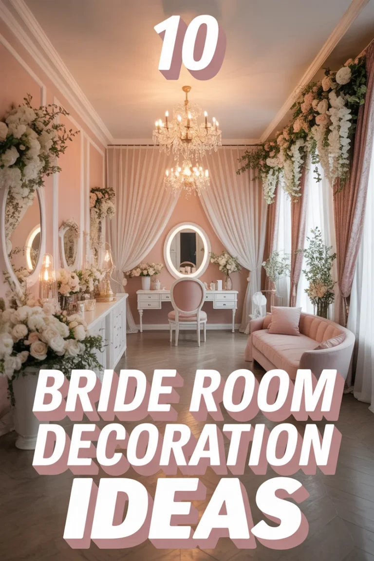 💍 10 Bride Room Decoration Ideas