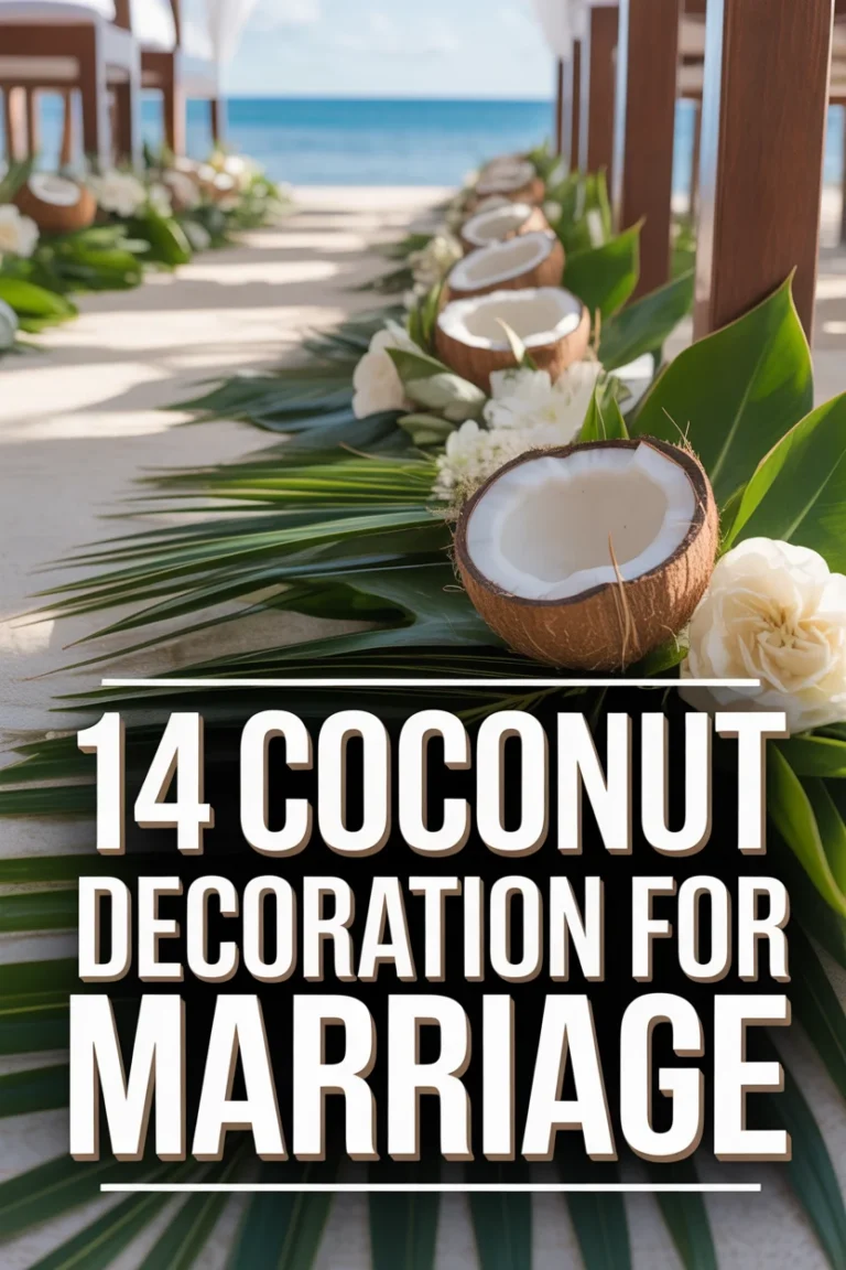 🥥 14 Coconut Decoration For Marriage