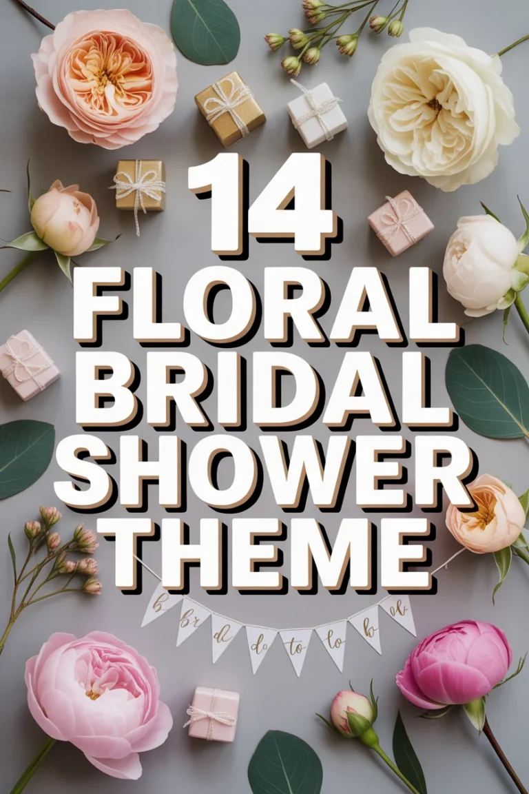 🌸 14 Floral Bridal Shower Theme