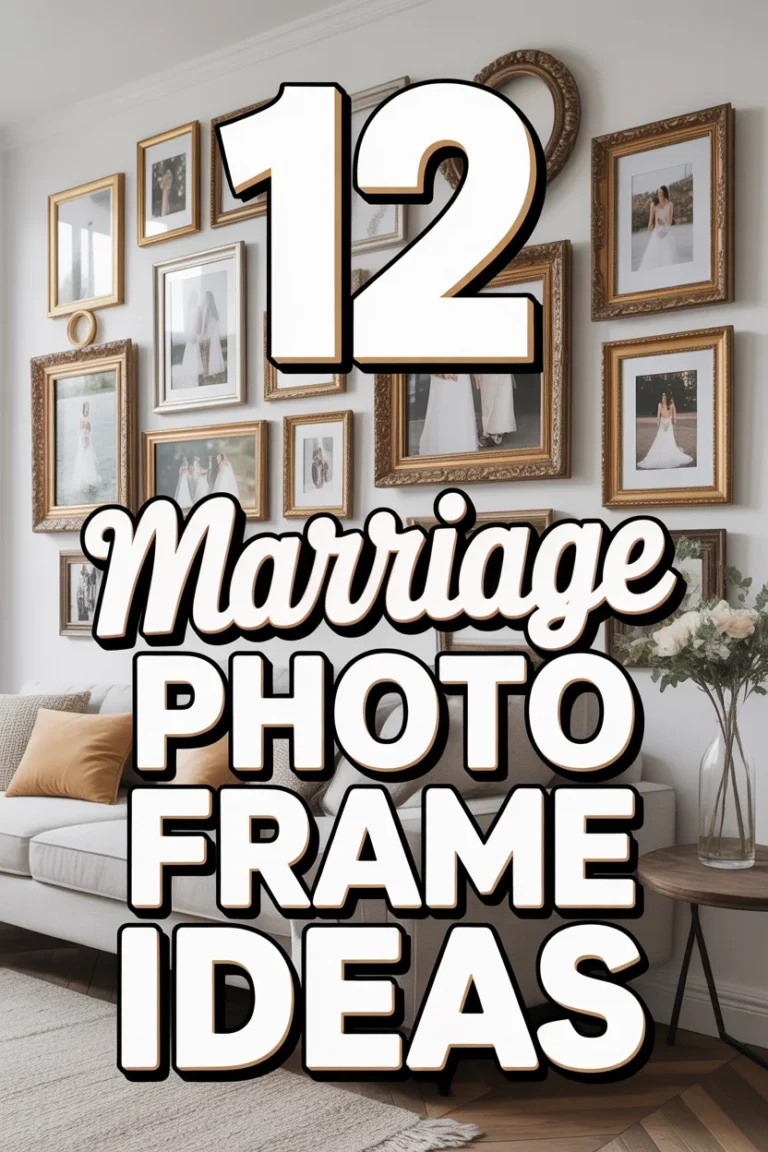 💍 12 Marriage Photo Frame Ideas