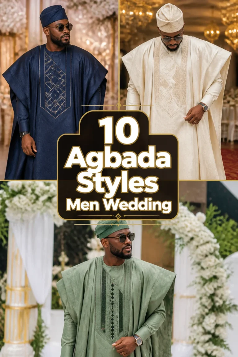 👑 10 Agbada Styles Men Wedding